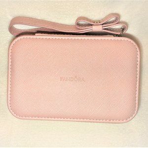 NEW! Pink Pandora Travel Jewelry Case
